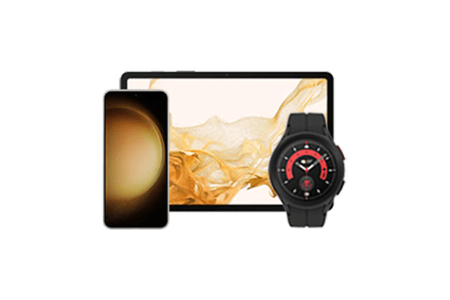 Samsung smartphones, tablets and smartwatches
