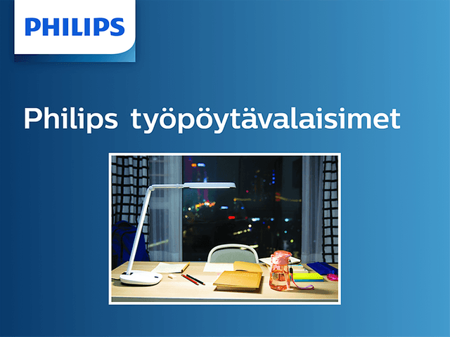 Philips-työpöytävalaisimet