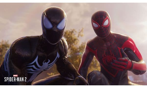 Gaming - Marvel's Spider-Man 2 - Screenshot af Miles og Peter