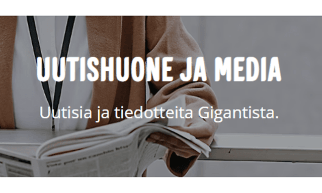 Uutiset ja lehdisto gigantti