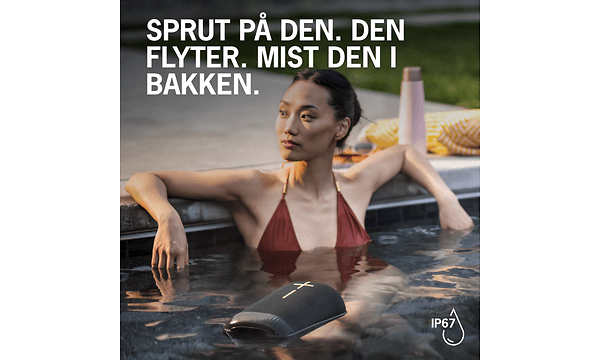 NO-SPLASH IT. FLOAT IT. DROP IT