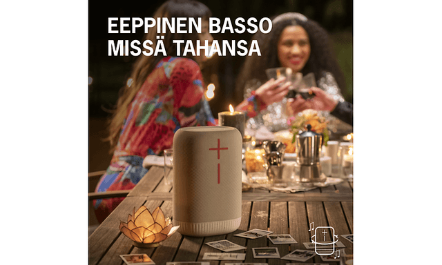 Ultimate Ears EPICBOOM - Kannettava Bluetooth-kaiutin ja Epic bass