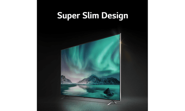 LG - TV - Superslankt design