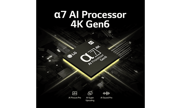 LG - TV - a7 AI-prosessor