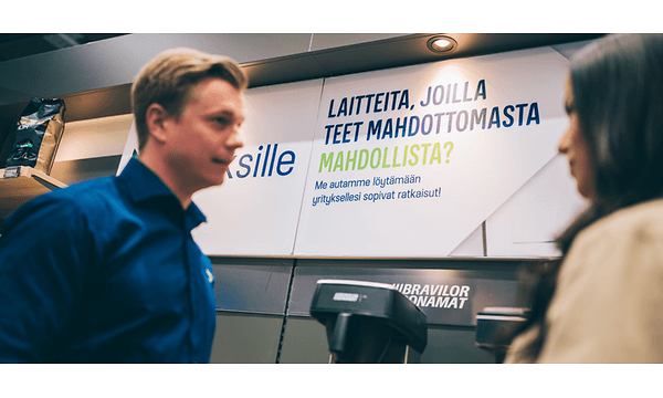 Yritysasiakas ja yritysmyyjä - etsitkö laitteita joilla teet mahdottomasta mahdollisen