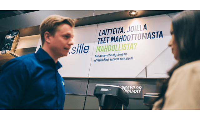 Yritysasiakas ja yritysmyyjä - etsitkö laitteita joilla teet mahdottomasta mahdollisen