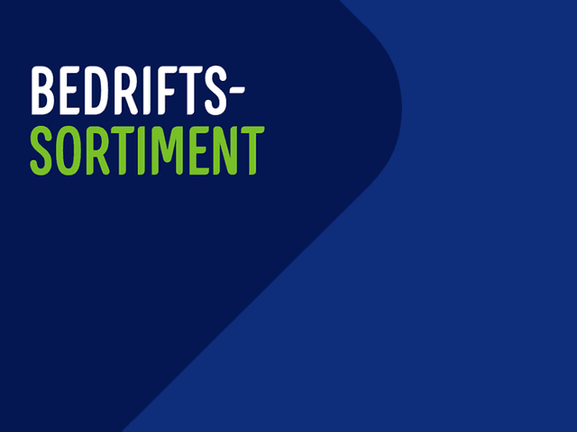 Bedriftssortiment banner