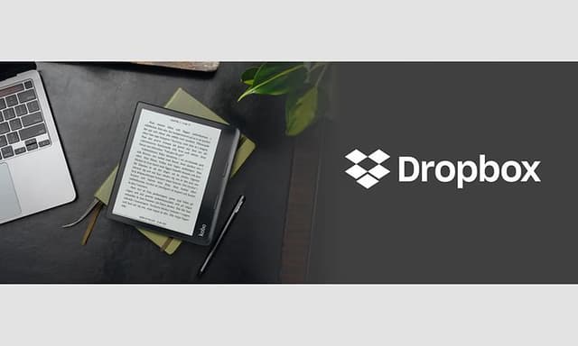 Siirrä tiedostoja helposti Dropboxin kautta Kobo e-kirjan lukulaitteella