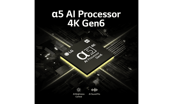 LG - TV - a5 AI processor