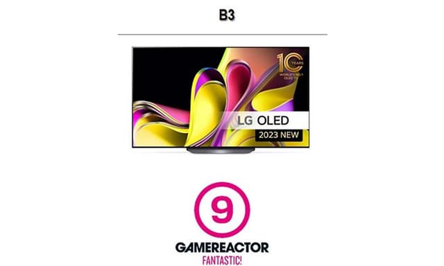 LG OLED evo B3 testscore