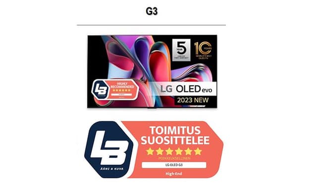 LG OLED evo G3