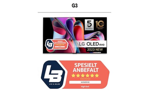 LG OLED evo G3