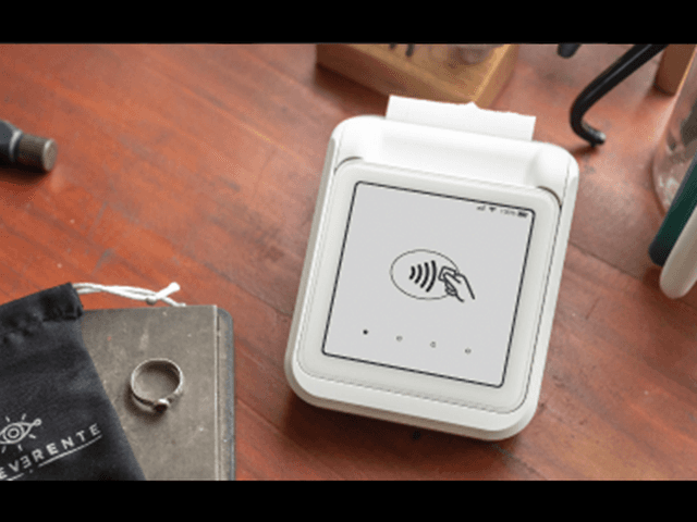 Trådløs SumUp Solo-kortterminal og printer