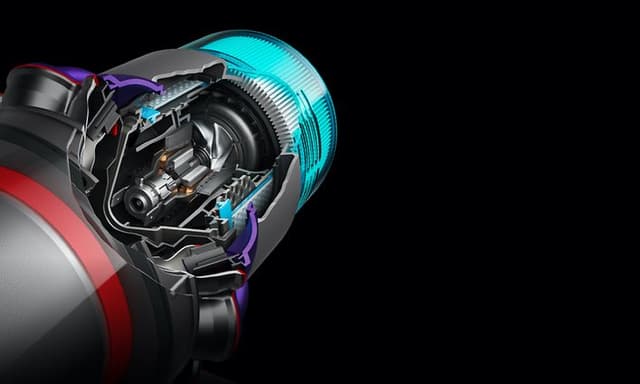 Nærbilde av Gen5detects kraftige motor