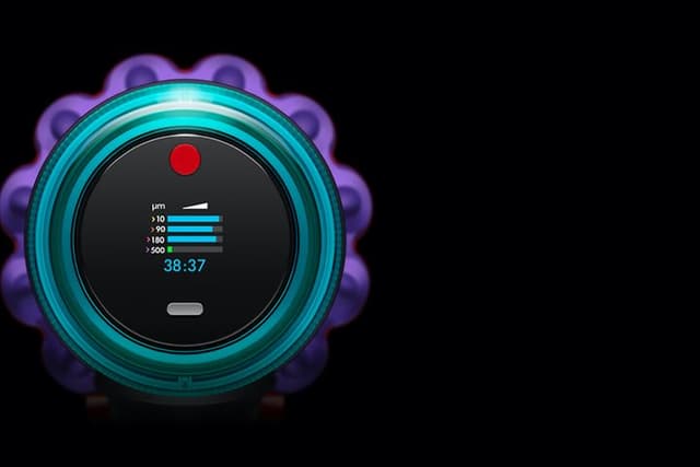 Dyson Gen5detect sin avanserte LCD-skjerm