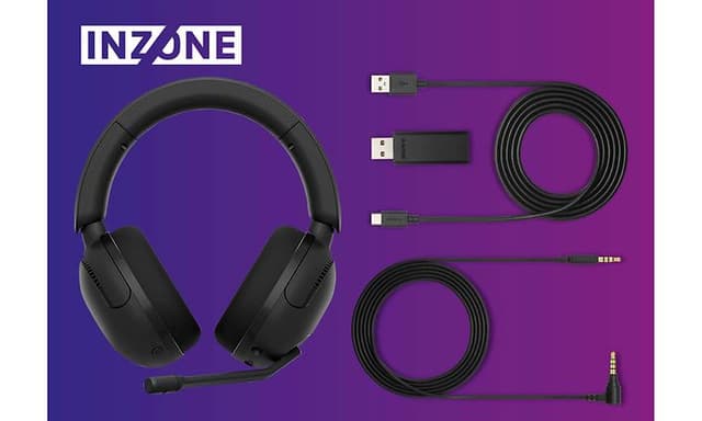 Sony - Gaming - Sony INZONE H5 Wireless Gaming Headset - Hva er i pakken
