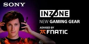Sony - LP - Sony INZONE langattomat pelikuulokkeet -teaserbanneri