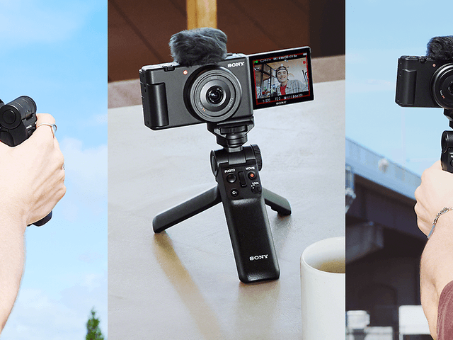Sony - camera - ZV-1 II with an easy-to-use grip
