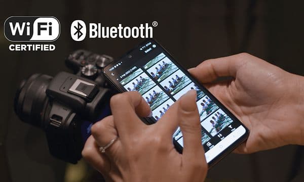 Canon EOS R10 - WiFi and Bluetooth