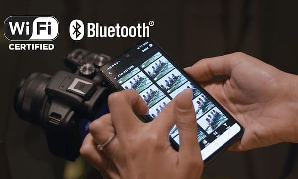 Canon EOS R10 - WiFi og Bluetooth
