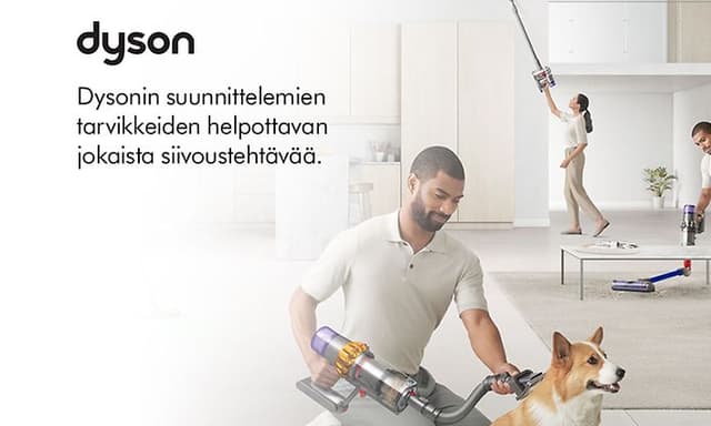 Dyson-lisätarvikkeet