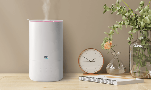 Apt Ultrasonic Cool -ilmankostutin tuottaa hempeän sumun
