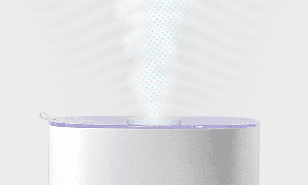 Apt Ultrasonic Cool -ilmankostutin muuttaa kuivaa ilmaa hempeän aromaattisen sumun avulla