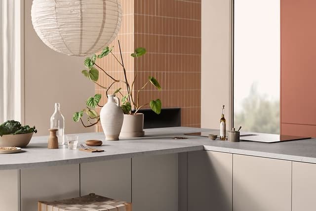 Epoq køkken i trend red clay