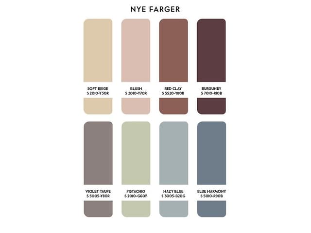 Epoq colour chart - collection - Epoq colours