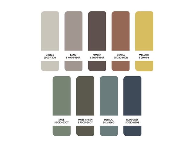 Epoq colour chart - collection - Epoq colours