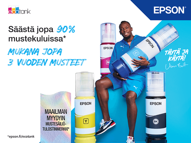Helppoa ja edullista tulostusta Epson EcoTankilla