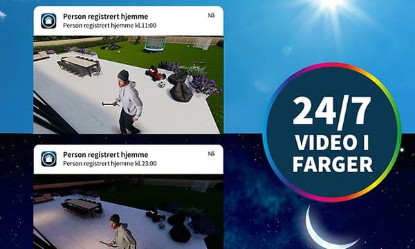 CE - Arlo - 24-7 Nattsyn med farger