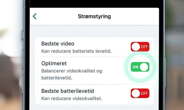 Enriched - Arlo Pro 5 Strømstyring