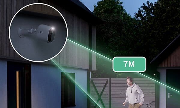 Arlo Pro 5 -valvontakameran kohdevalo