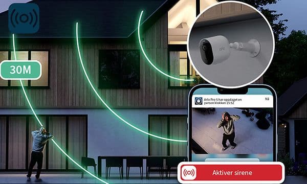 Enriched - Arlo Pro 5-sirene