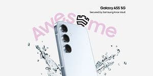 Samsung Galaxy A55 – Sikret av Samsung Knox Vault