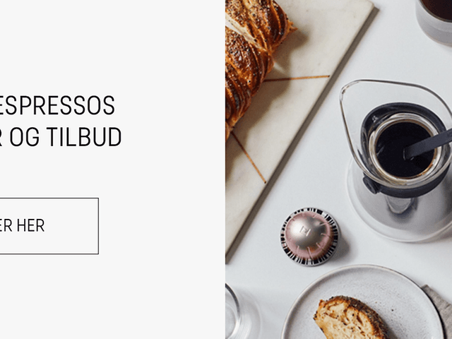Oppdag Nespressos kampanjer og tilbud