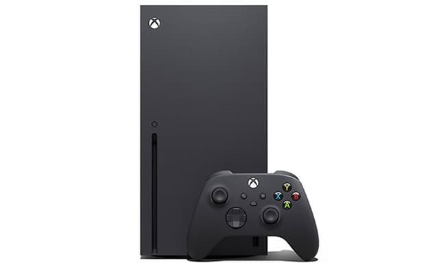 Xbox Series X -pelikonsoli ja peliohjain