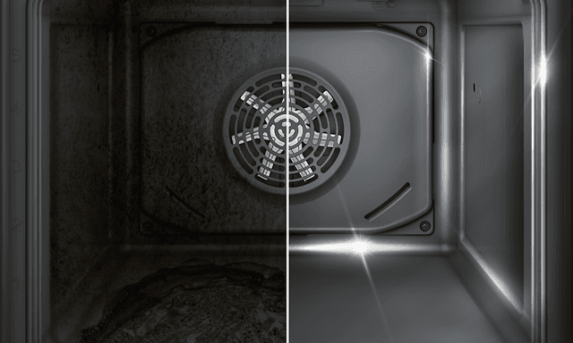 Inside of an Oven