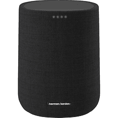 En smart högtalare i svart färg från Harman Kardon.