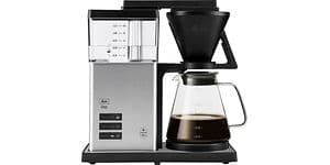Melitta One coffee maker in stainless steel