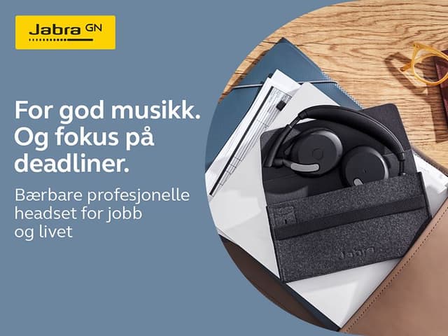 Jabra Elite Flex trådløse on-ear hodetelefoner
