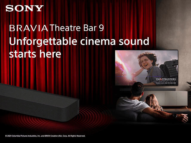 Sony Bravia Theatre Bar 9 unforgettable cinema sound