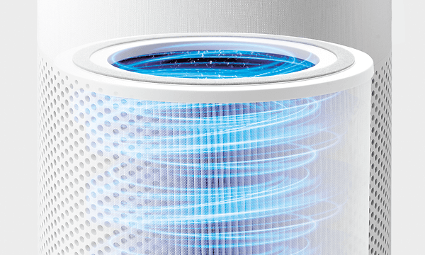 Air purifier from Apt has replaceable HEPA filter