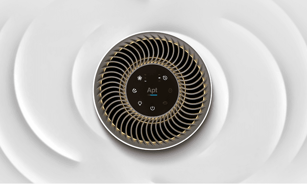 Apt air purifier 255 refreshes air 5x per hour