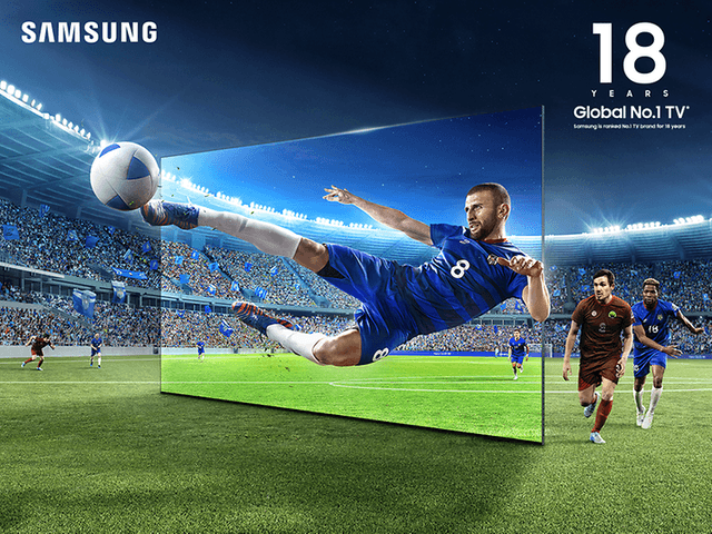 Samsung big inch TVs