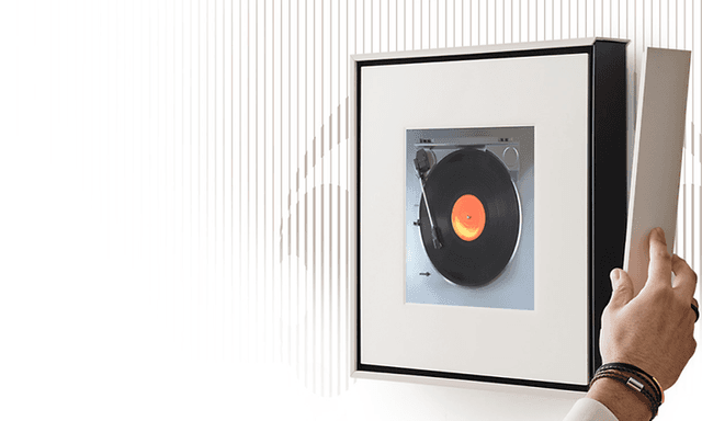 Samsung Music Frame kauniilla Colour Bezel -kehyksellä