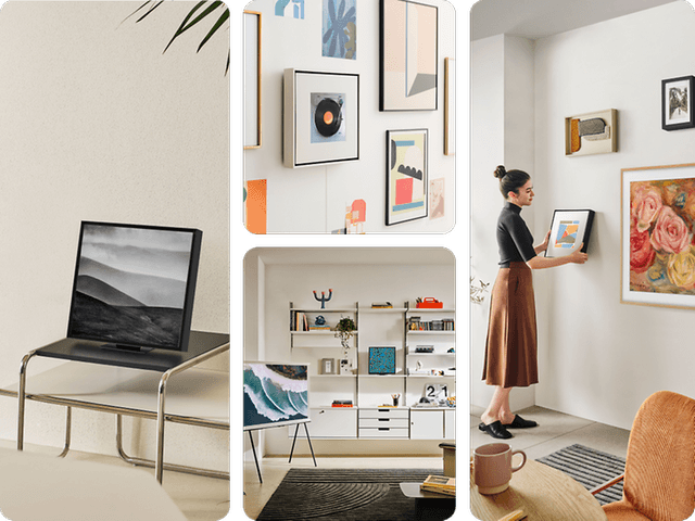 Samsung Music Frame complements your home decor