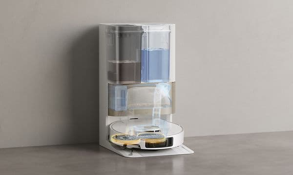 Dreame X40 Ultra med alt-i-en docking station
