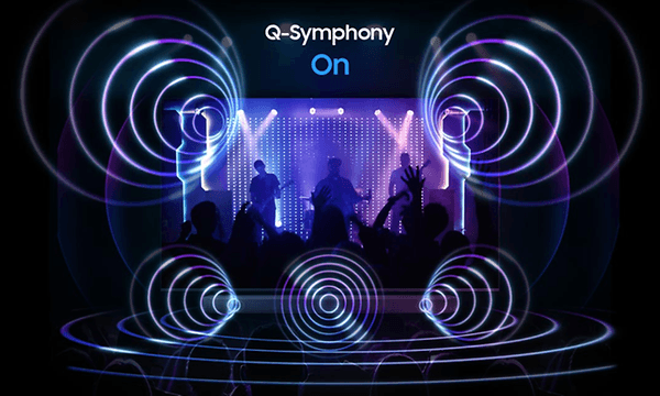 Samsung Q-Series Soundbar med Q-Symphony